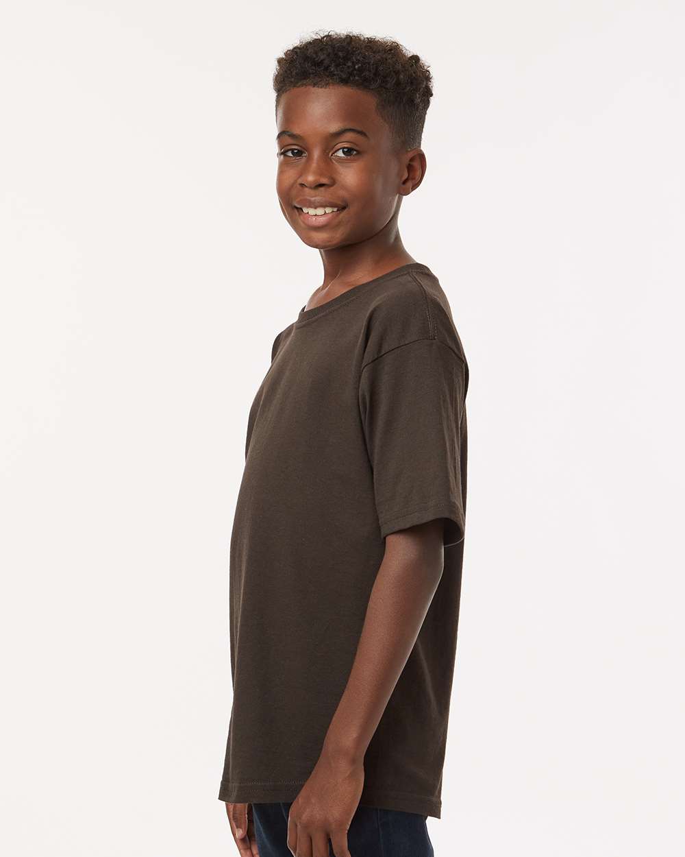 M&O-4850-Youth Gold Soft Touch T-Shirt - Image 41