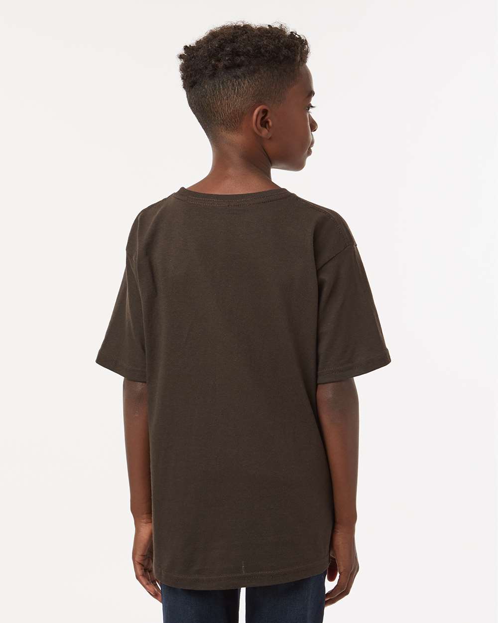 M&O-4850-Youth Gold Soft Touch T-Shirt - Image 42