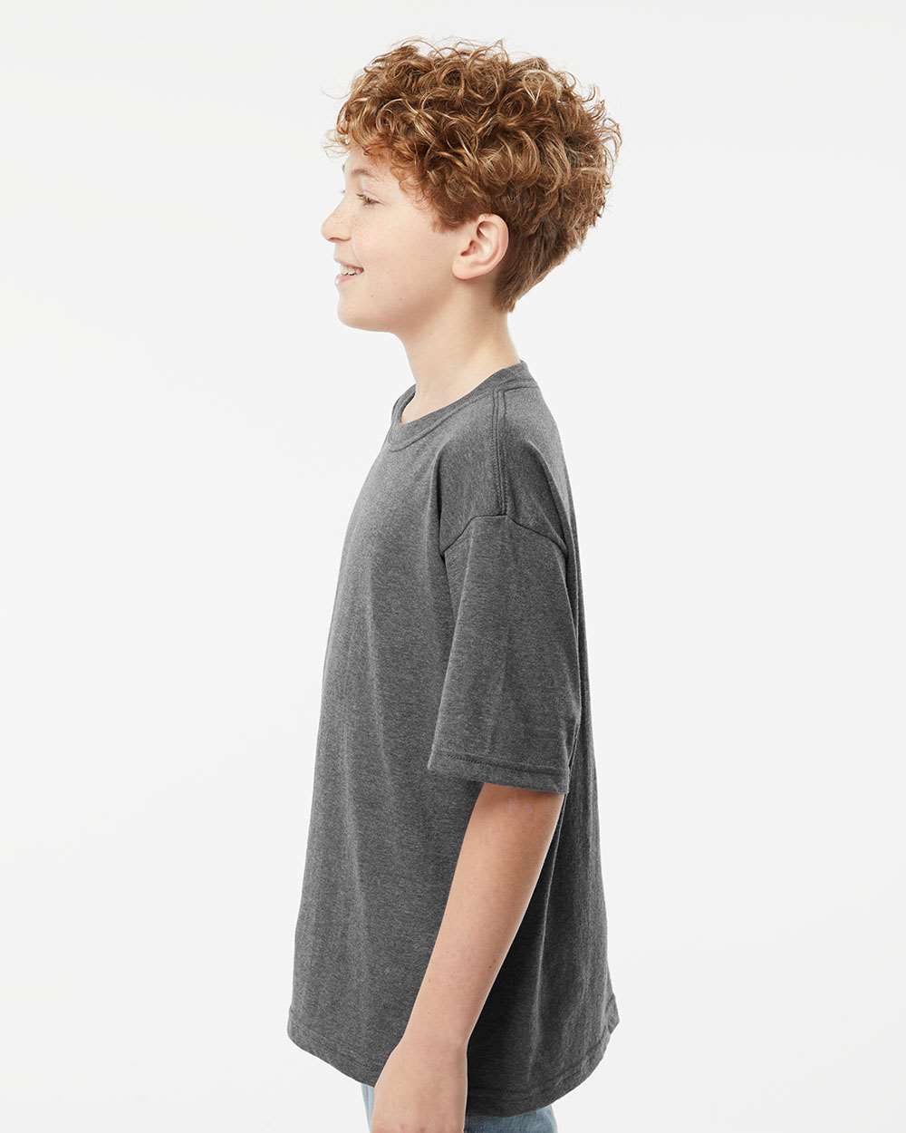 M&O-4850-Youth Gold Soft Touch T-Shirt - Image 47