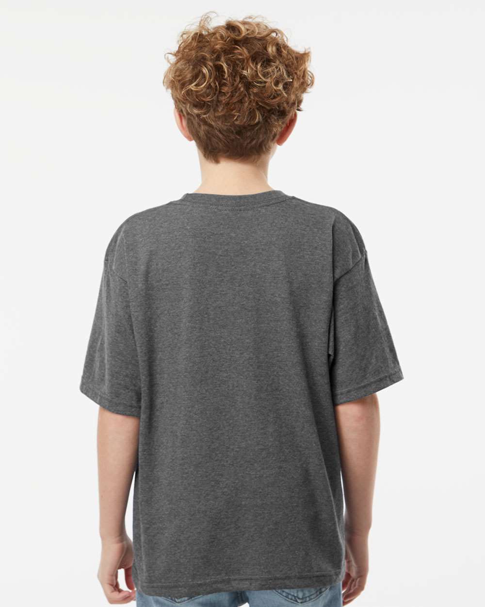 M&O-4850-Youth Gold Soft Touch T-Shirt - Image 48