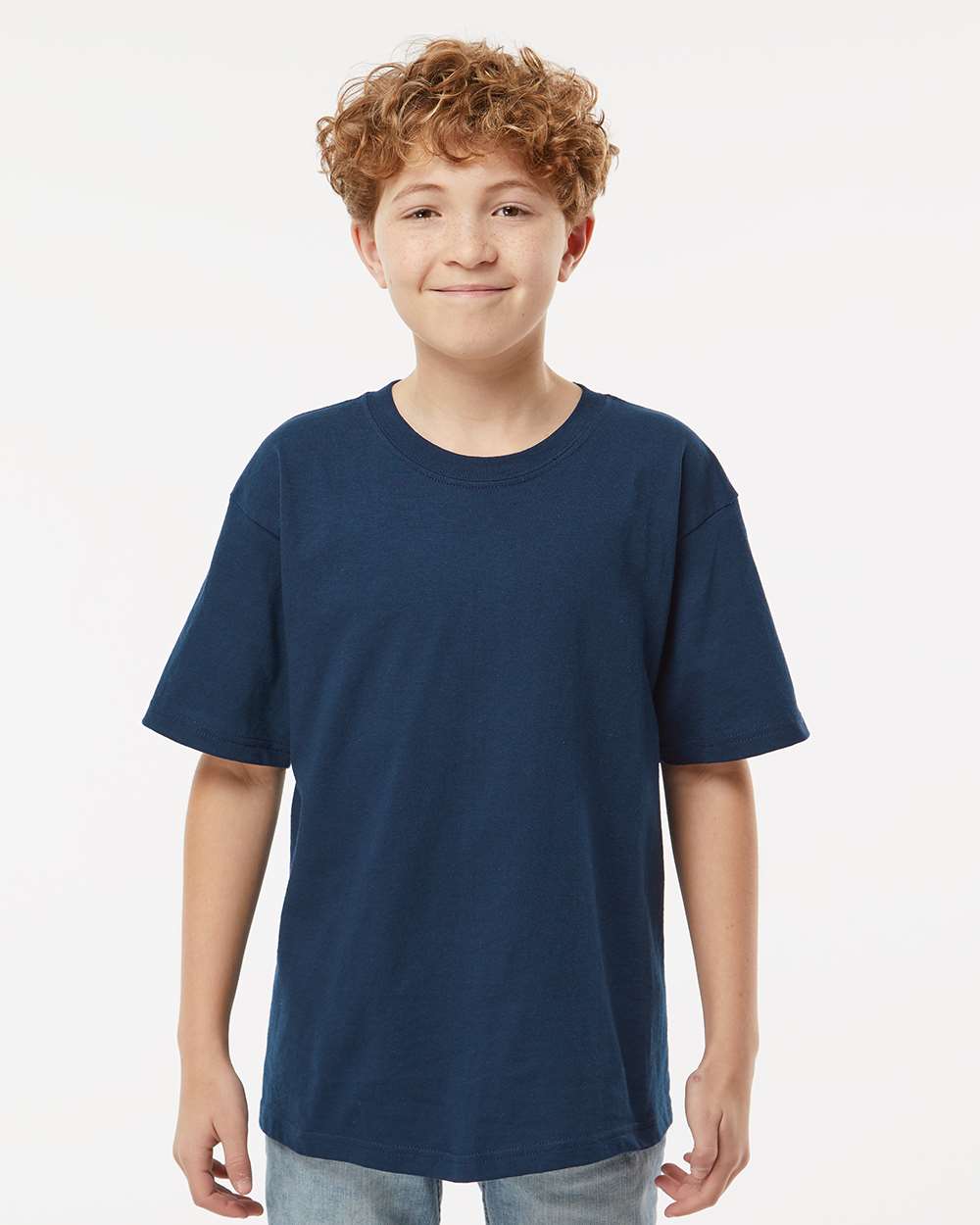 M&O-4850-Youth Gold Soft Touch T-Shirt - Image 52
