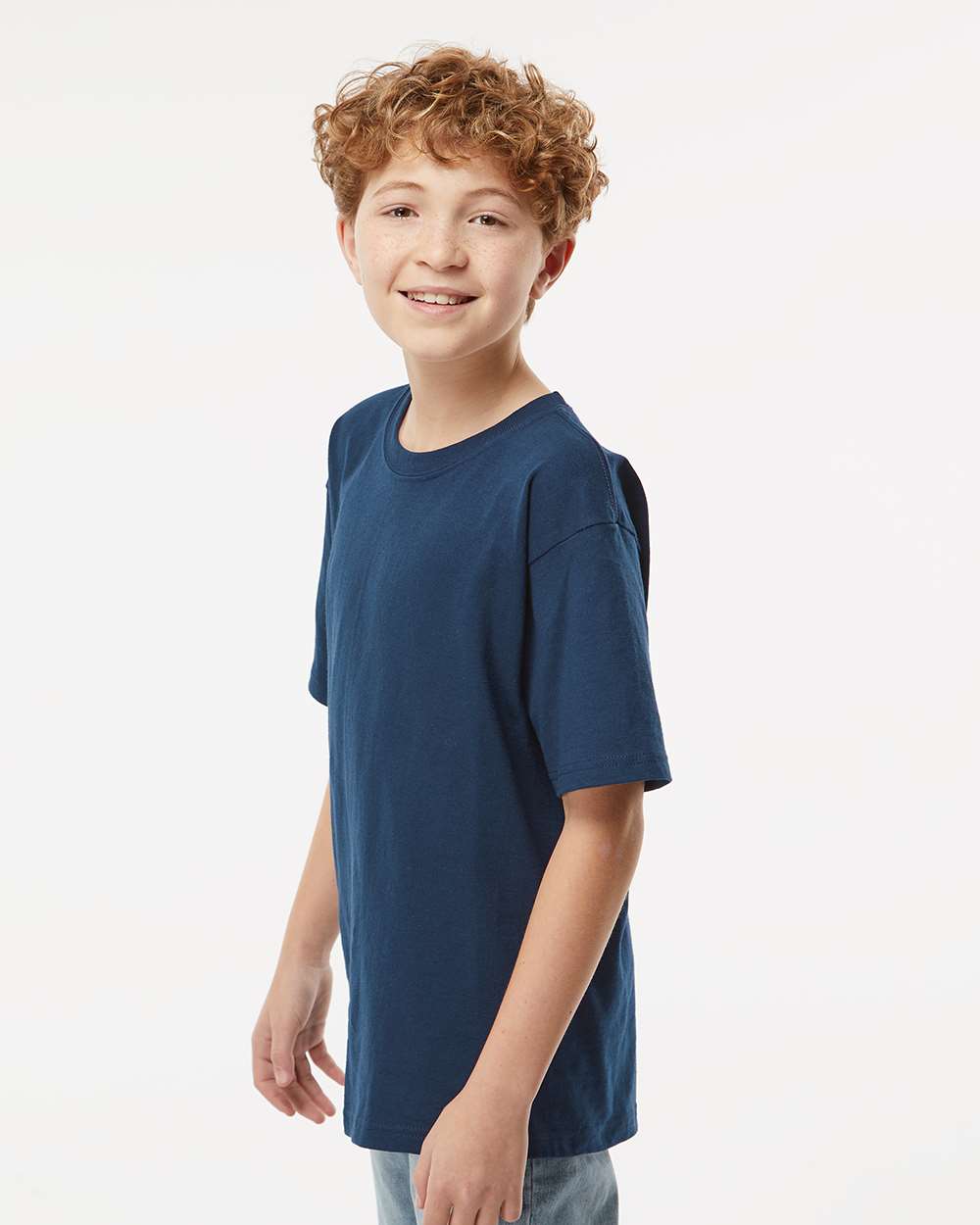 M&O-4850-Youth Gold Soft Touch T-Shirt - Image 53
