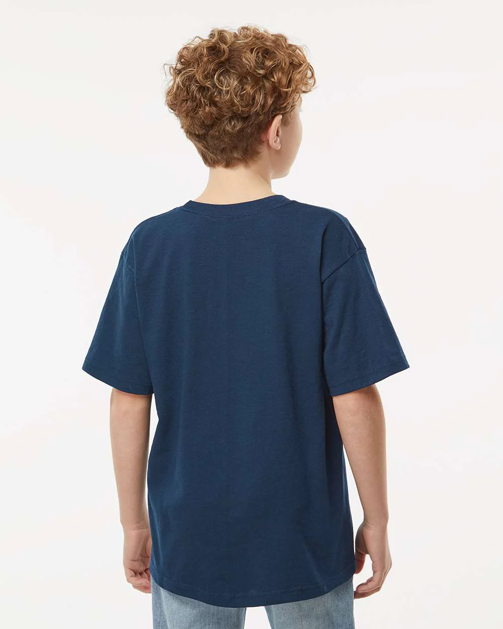 M&O-4850-Youth Gold Soft Touch T-Shirt - Image 54