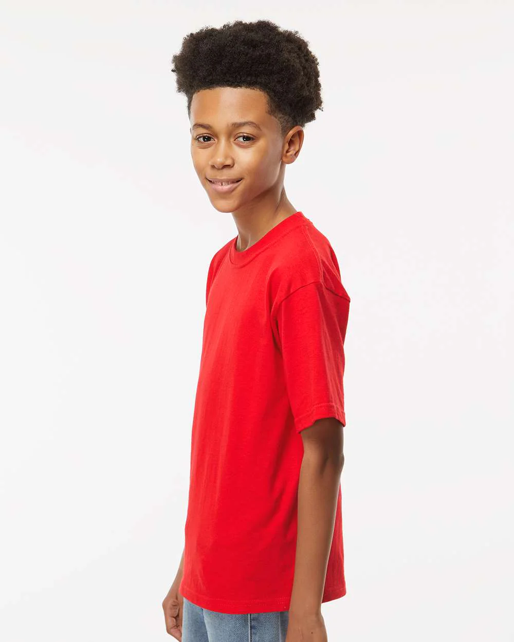 M&O-4850-Youth Gold Soft Touch T-Shirt - Image 59