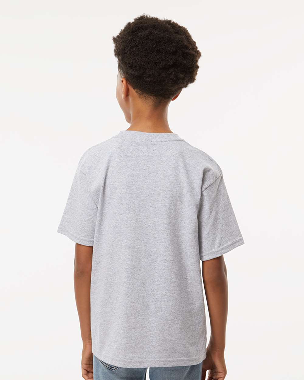 M&O-4850-Youth Gold Soft Touch T-Shirt - Image 6