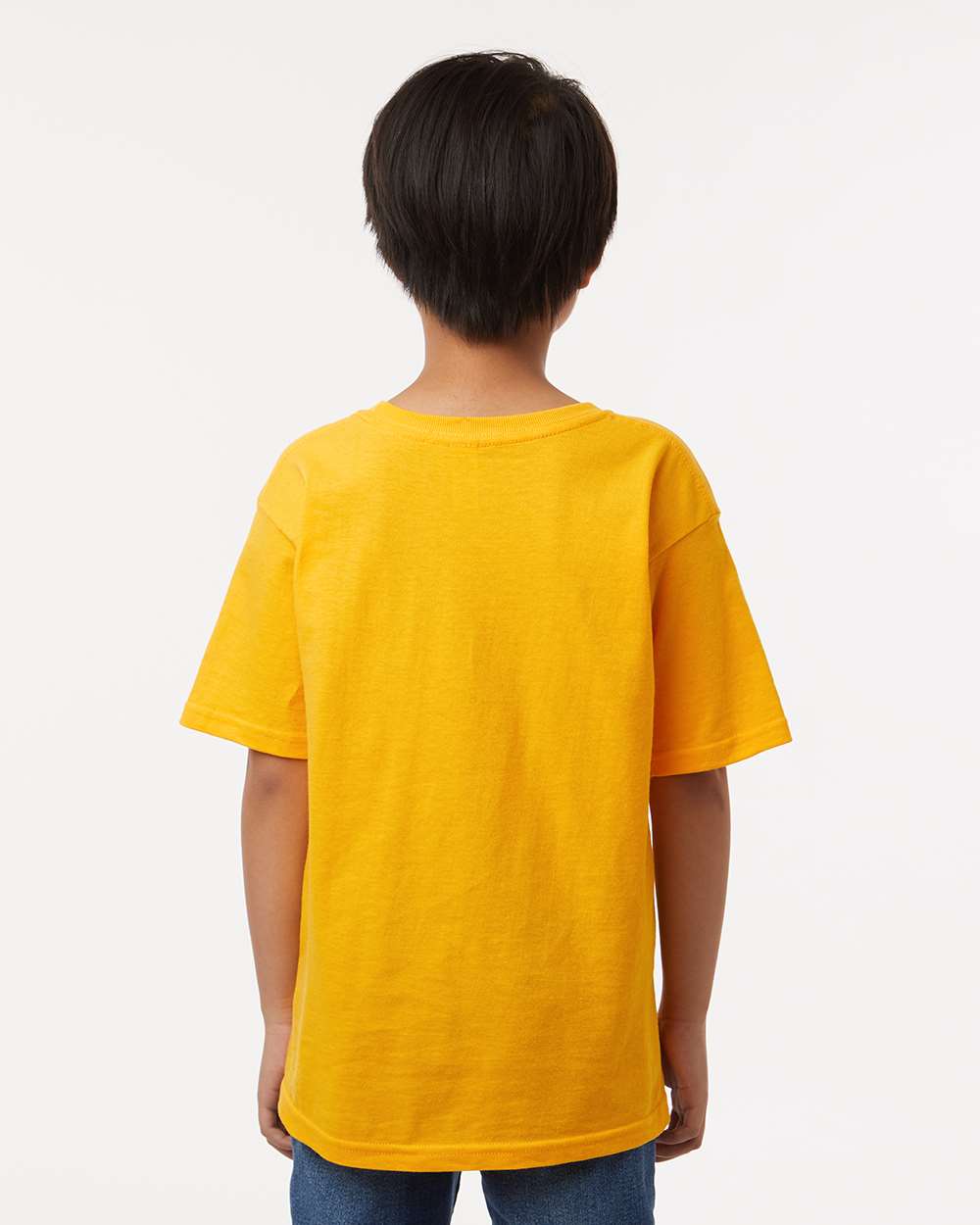 M&O-4850-Youth Gold Soft Touch T-Shirt - Image 78