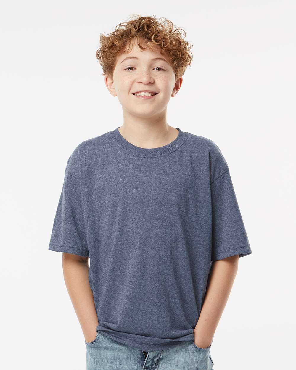 M&O-4850-Youth Gold Soft Touch T-Shirt - Image 88