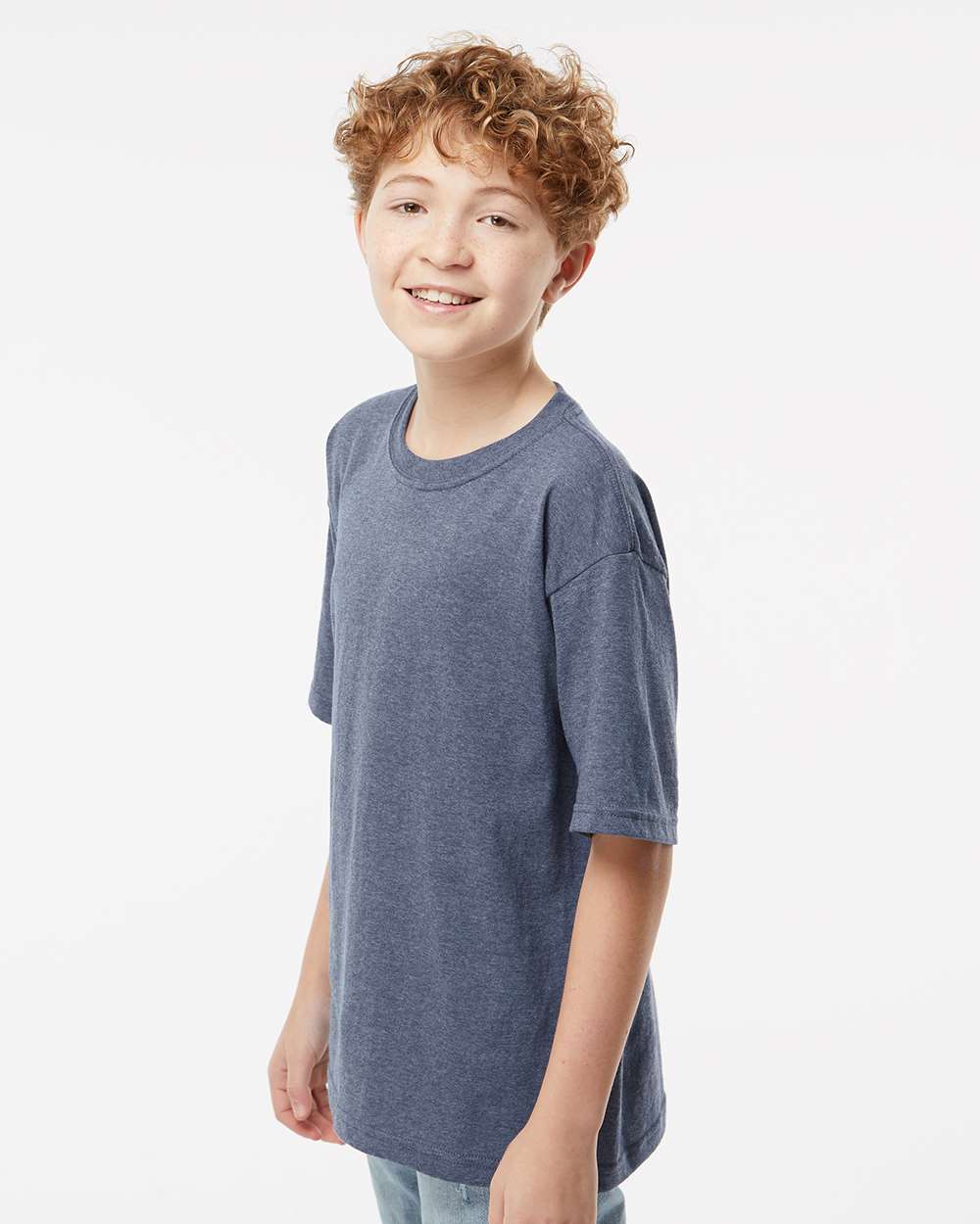 M&O-4850-Youth Gold Soft Touch T-Shirt - Image 89
