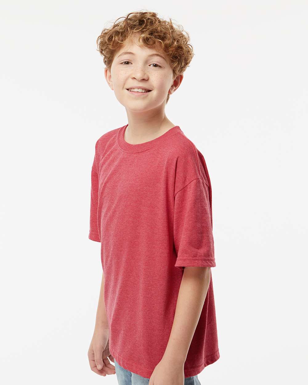 M&O-4850-Youth Gold Soft Touch T-Shirt - Image 95