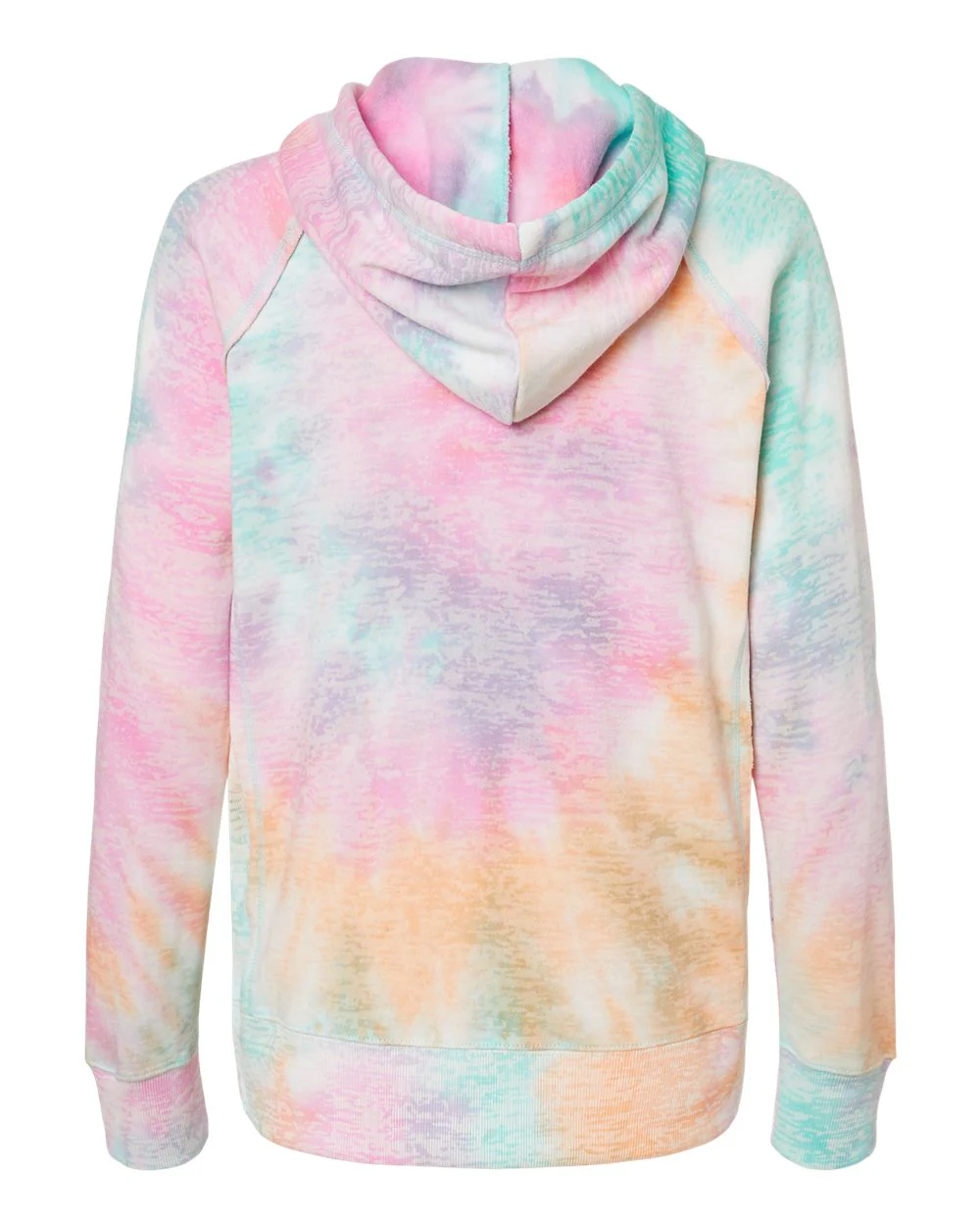 MV Sport-W1162-Women’s Courtney Burnout V-Notch Hooded Sweatshirt - Image 3
