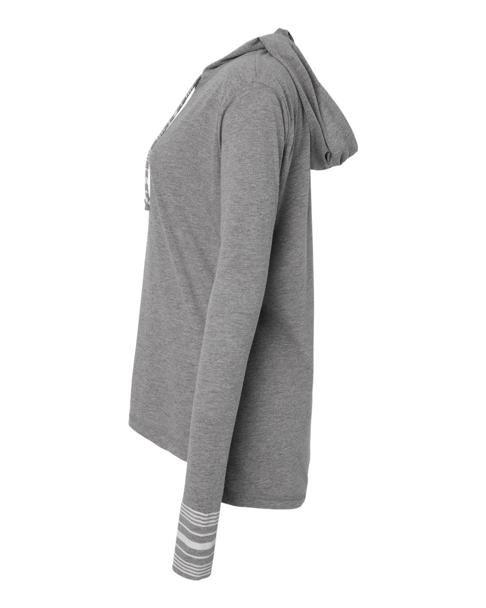 MV Sport-W19439-Women's Heathered Jersey Hooded Tunic - Image 10