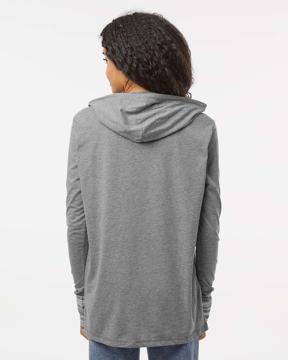MV Sport-W19439-Women's Heathered Jersey Hooded Tunic - Image 13