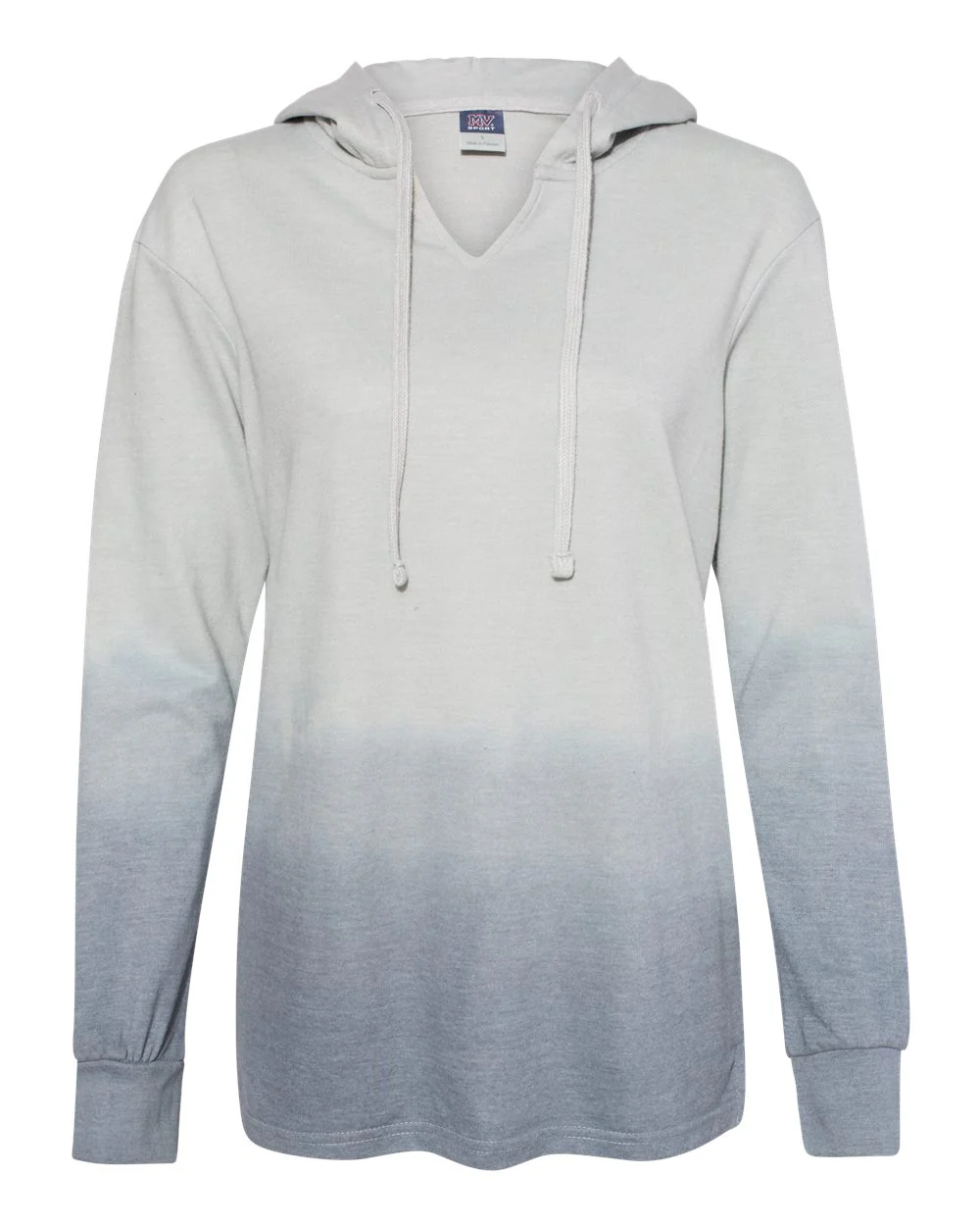 MV Sport-W20185-Women's French Terry Ombré Hooded Sweatshirt - Image 20