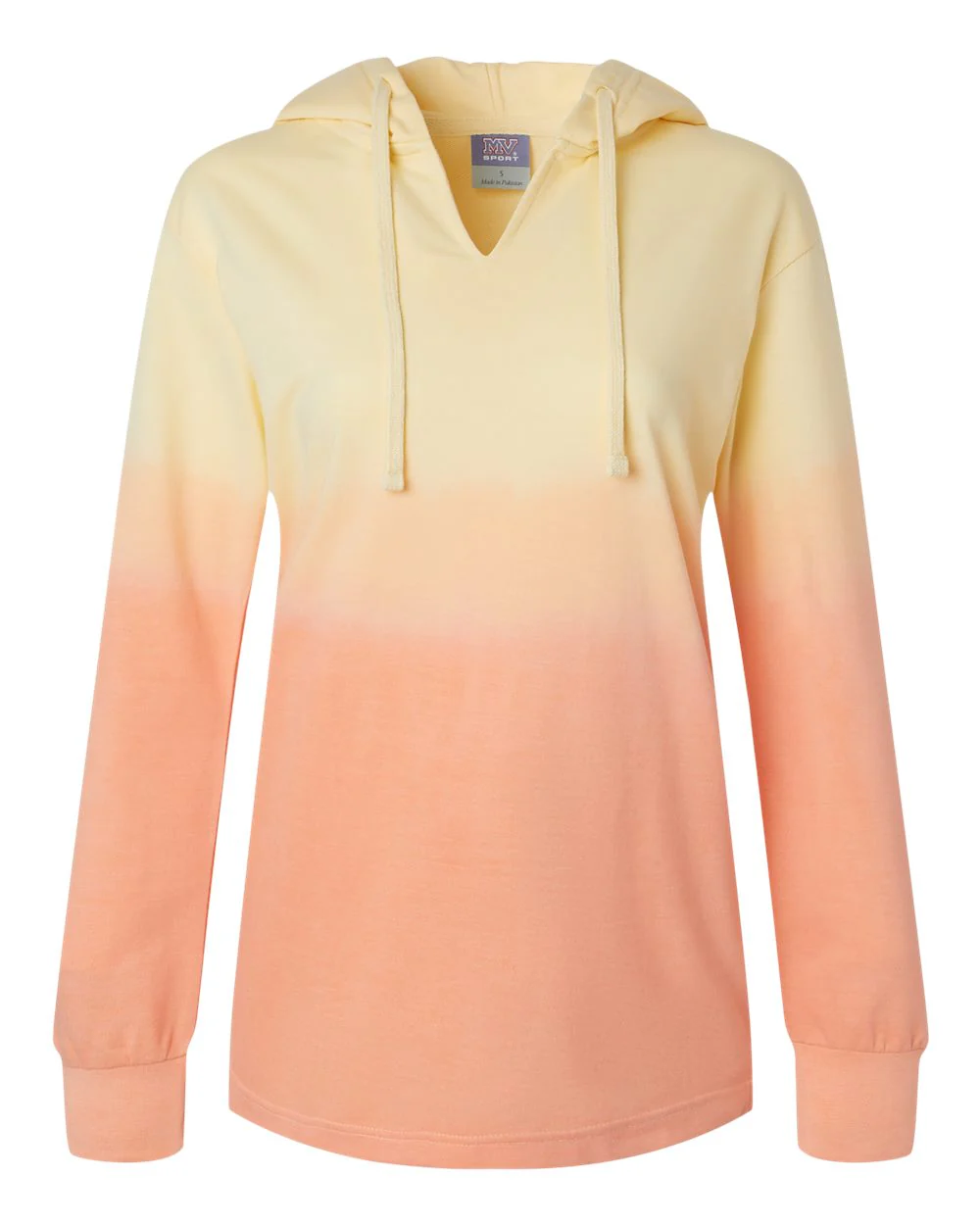 MV Sport-W20185-Women's French Terry Ombré Hooded Sweatshirt - Image 23