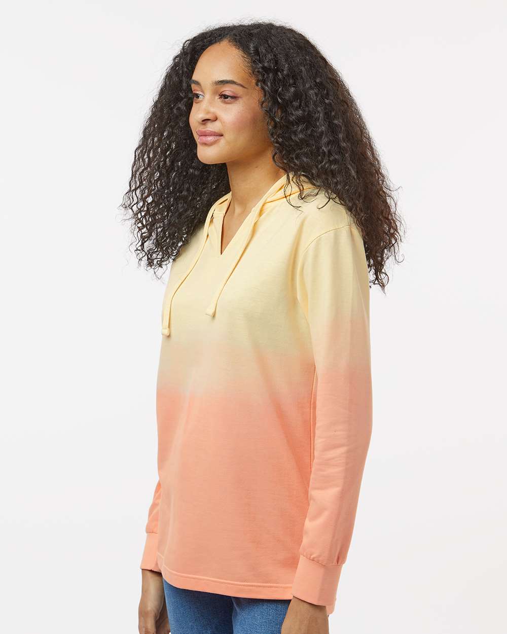 MV Sport-W20185-Women's French Terry Ombré Hooded Sweatshirt - Image 27