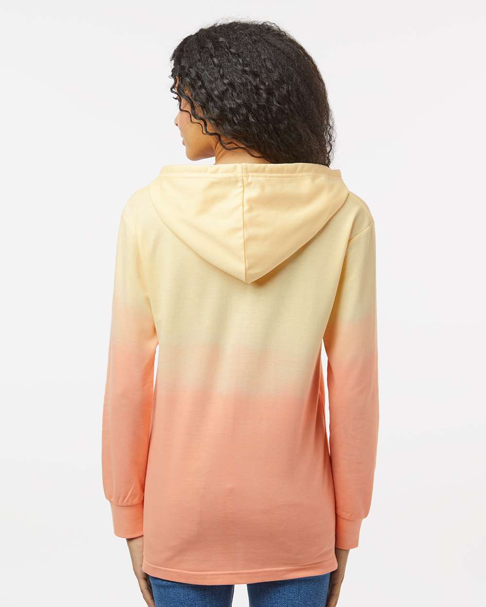 MV Sport-W20185-Women's French Terry Ombré Hooded Sweatshirt - Image 28