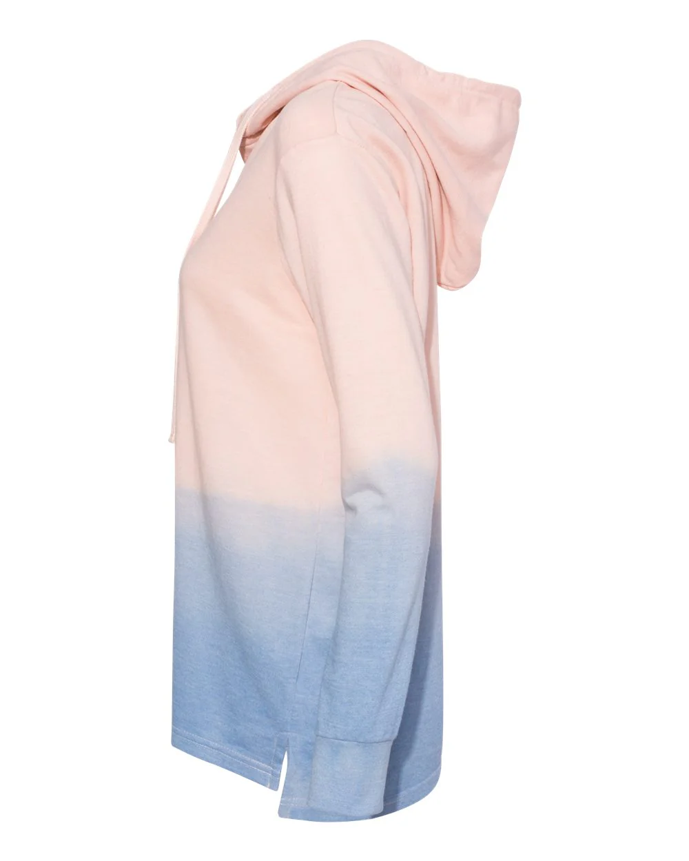 MV Sport-W20185-Women's French Terry Ombré Hooded Sweatshirt - Image 3
