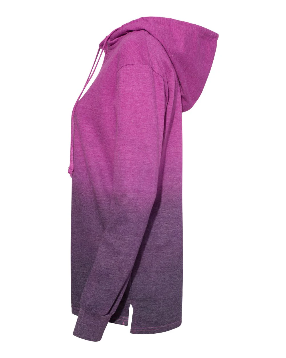 MV Sport-W20185-Women's French Terry Ombré Hooded Sweatshirt - Image 7