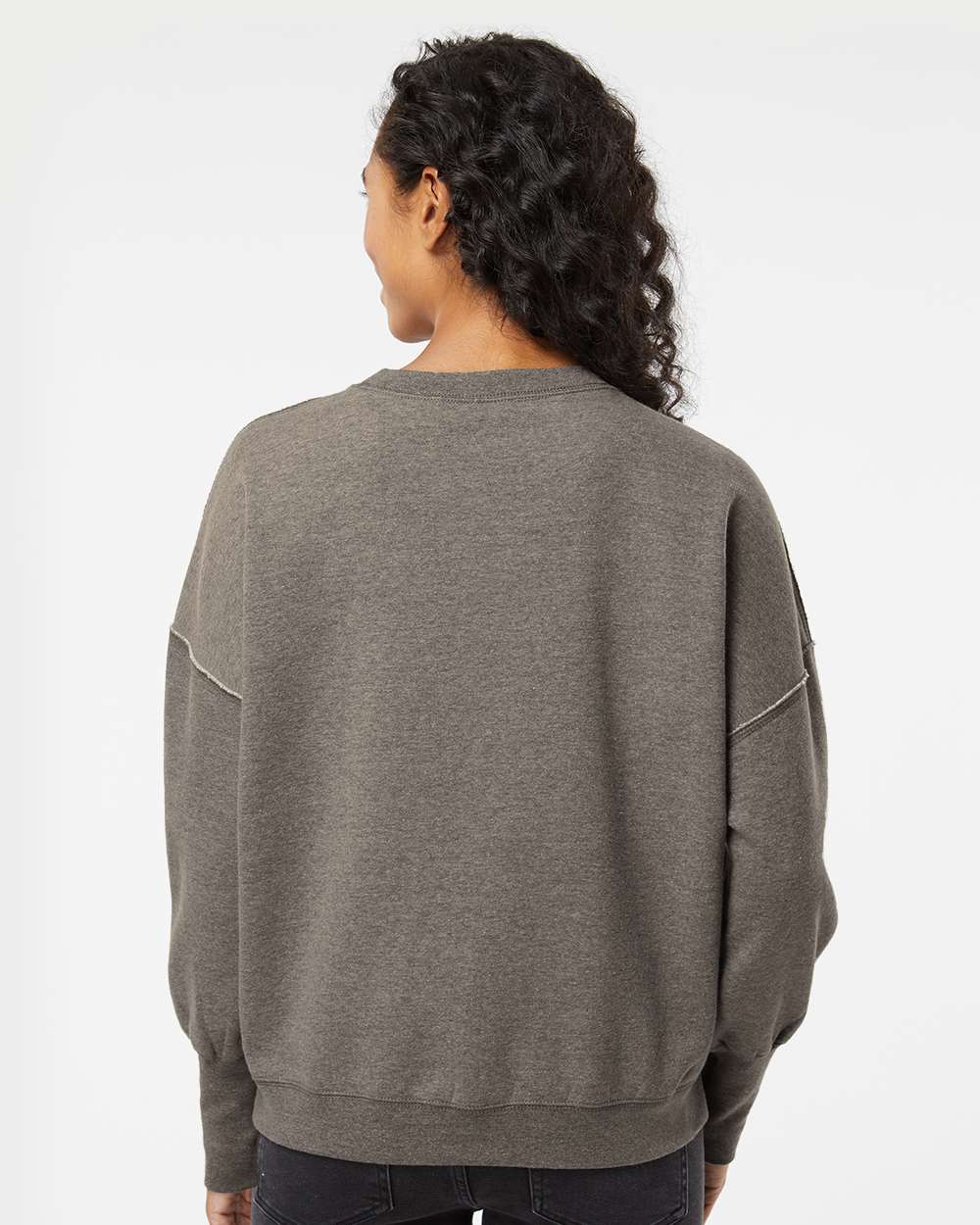 MV Sport-W22712-Women's Sueded Fleece Crewneck Sweatshirt - Image 13