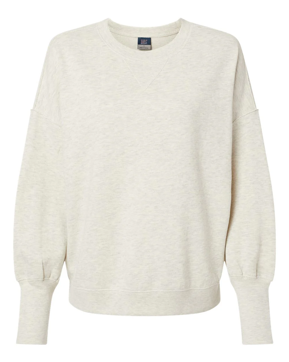 MV Sport-W22712-Women's Sueded Fleece Crewneck Sweatshirt - Image 14