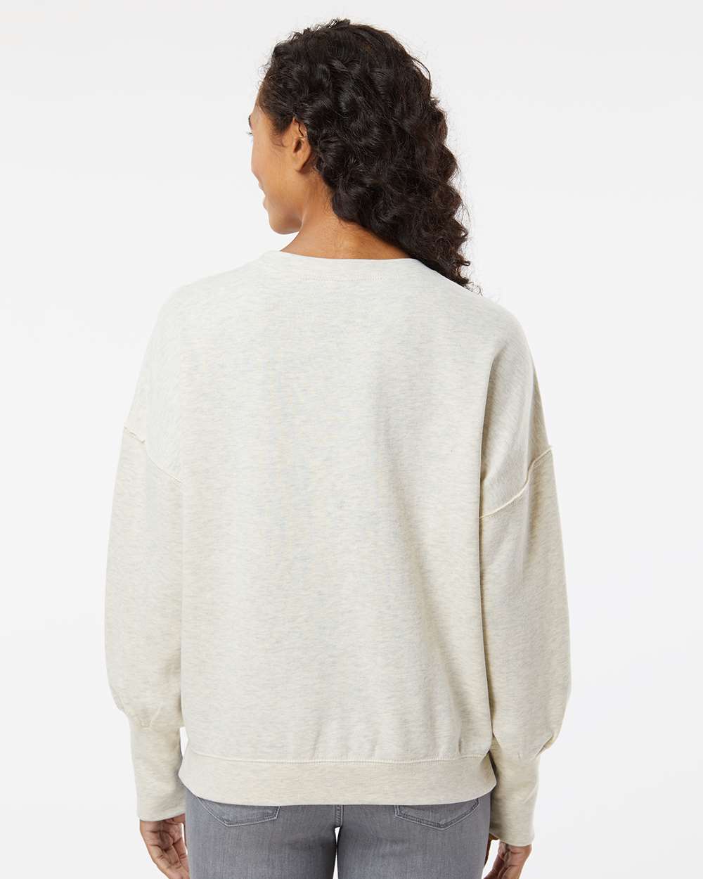 MV Sport-W22712-Women's Sueded Fleece Crewneck Sweatshirt - Image 19