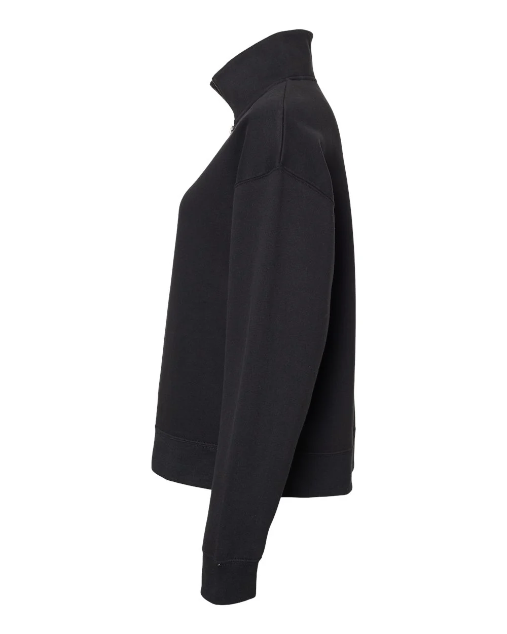 MV Sport-W22713-Women's Sueded Fleece Quarter-Zip Sweatshirt - Image 3