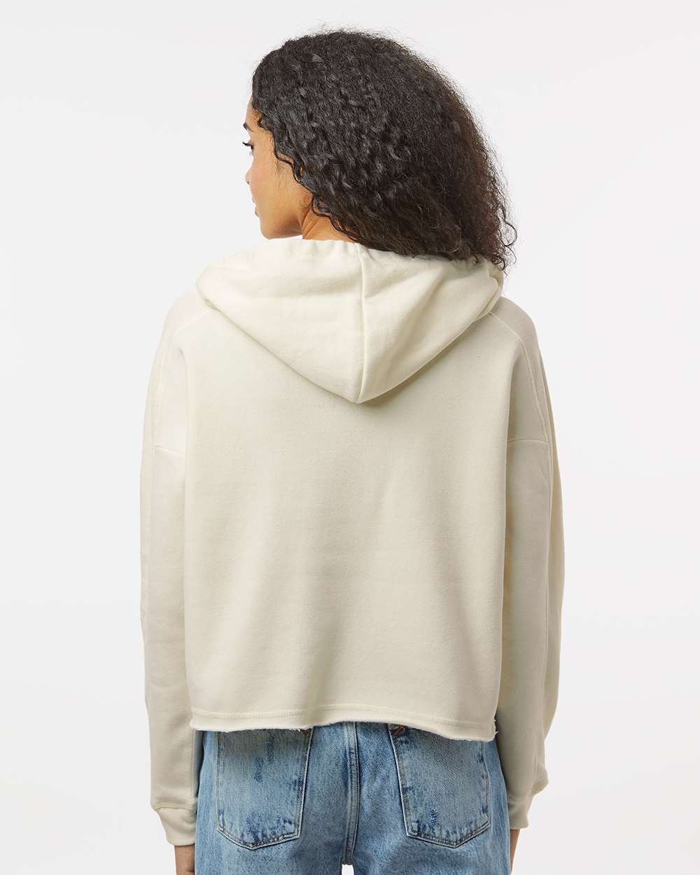 MV Sport-W23101-Women's Angel Fleece Crop Hooded Sweatshirt - Image 13