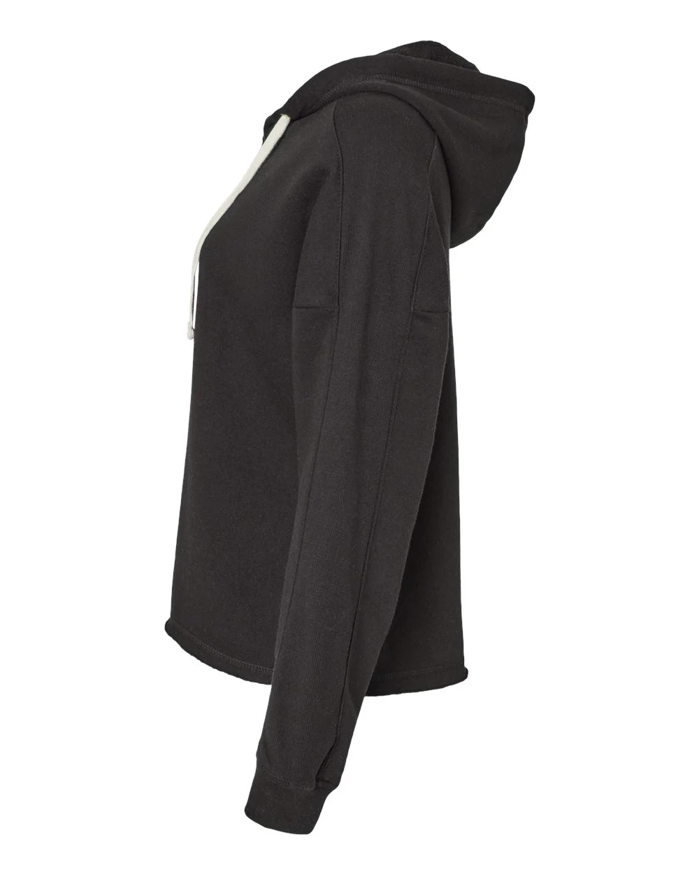 MV Sport-W23101-Women's Angel Fleece Crop Hooded Sweatshirt - Image 4