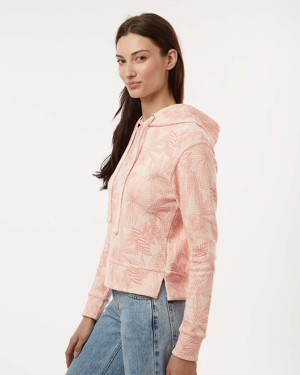 MV Sport-W24105-Women's Maddie Floral Print Hooded Sweatshirt - Image 18