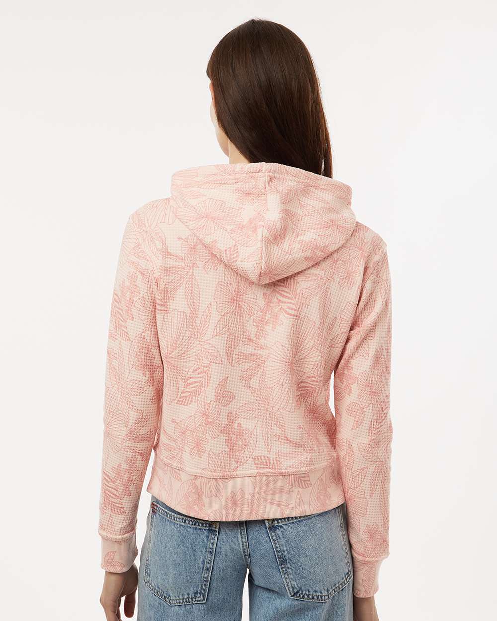 MV Sport-W24105-Women's Maddie Floral Print Hooded Sweatshirt - Image 19