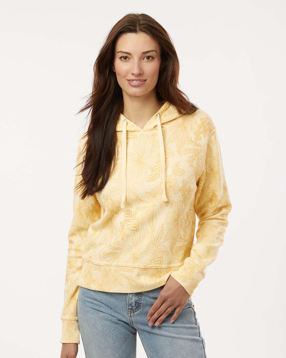 MV Sport-W24105-Women's Maddie Floral Print Hooded Sweatshirt - Image 23