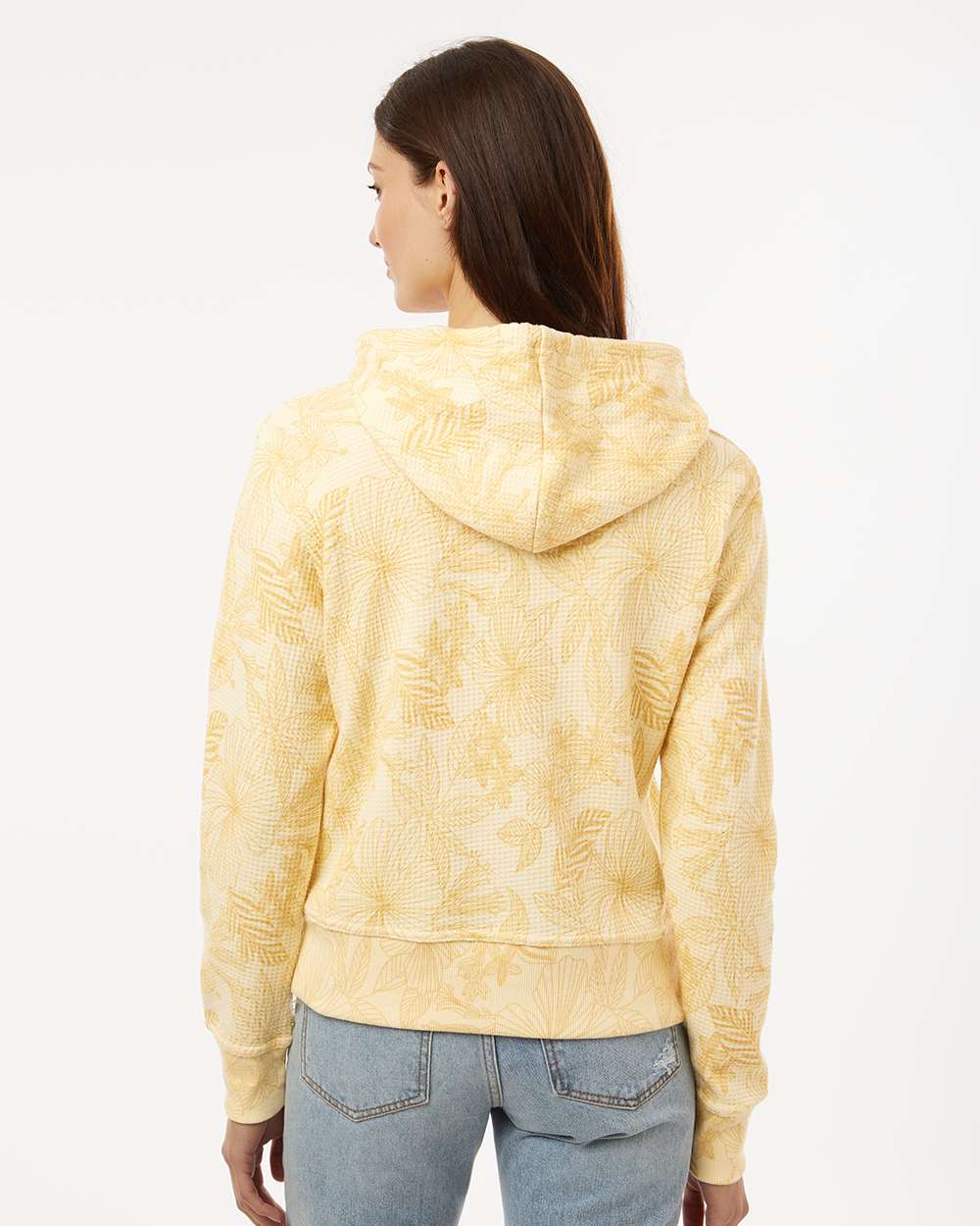 MV Sport-W24105-Women's Maddie Floral Print Hooded Sweatshirt - Image 25