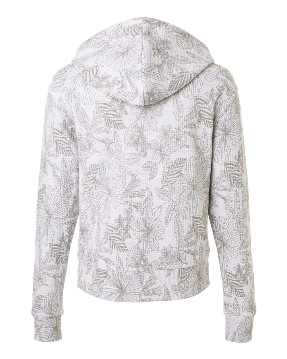 MV Sport-W24105-Women's Maddie Floral Print Hooded Sweatshirt - Image 9