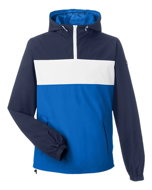 Nautica-N17174-Unisex Windward Anorak Hooded Quarter-Zip Jacket - Image 3
