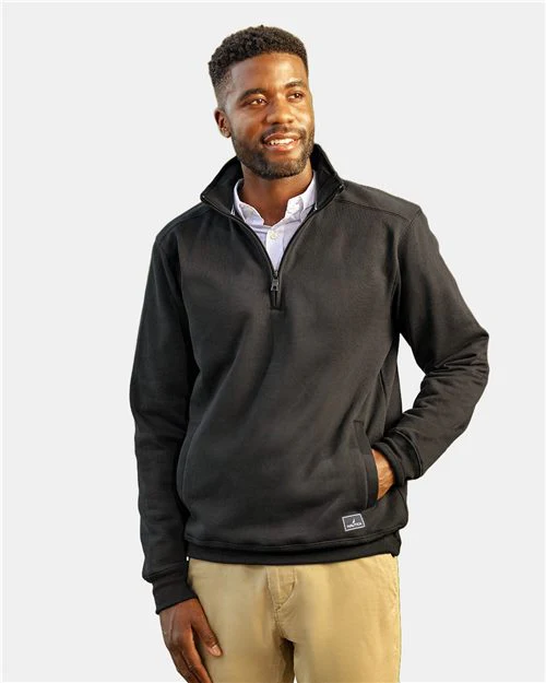 Nautica-N17176-Men's Anchor Fleece Quarter-Zip Pullover - Image 2