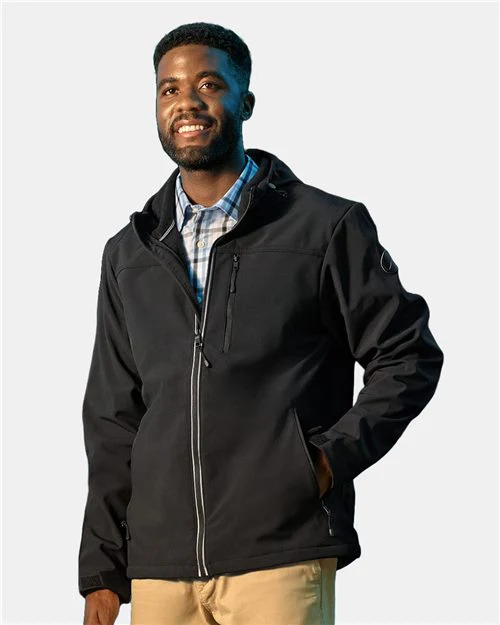 Nautica-N17789-Men's Wavestorm Hooded Soft Shell Jacket - Image 2