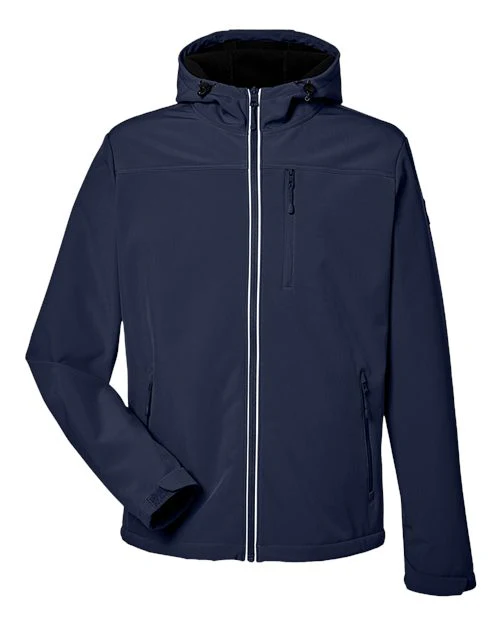 Nautica-N17789-Men's Wavestorm Hooded Soft Shell Jacket - Image 4