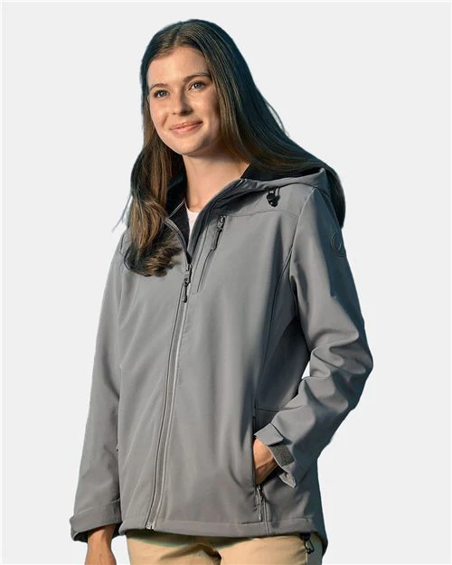 Nautica-N17790-Women's Wavestorm Hooded Soft Shell Jacket - Image 2