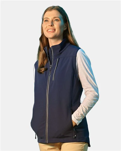 Nautica-N17908-Women's Wavestorm Soft Shell Vest - Image 2