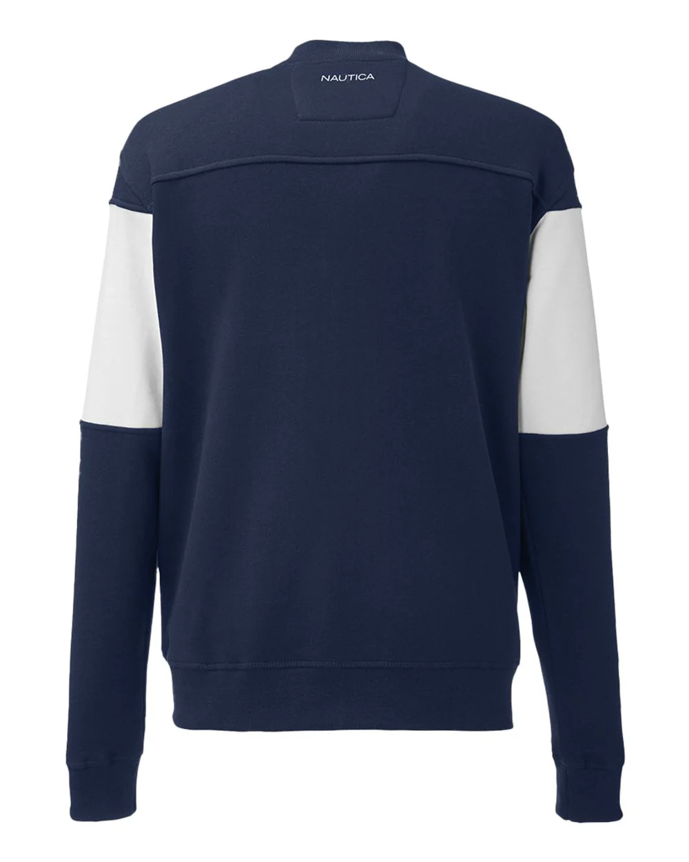 Nautica-N17928-Unisex Anchor Fleece Colorblocked Bomber Jacket - Image 5