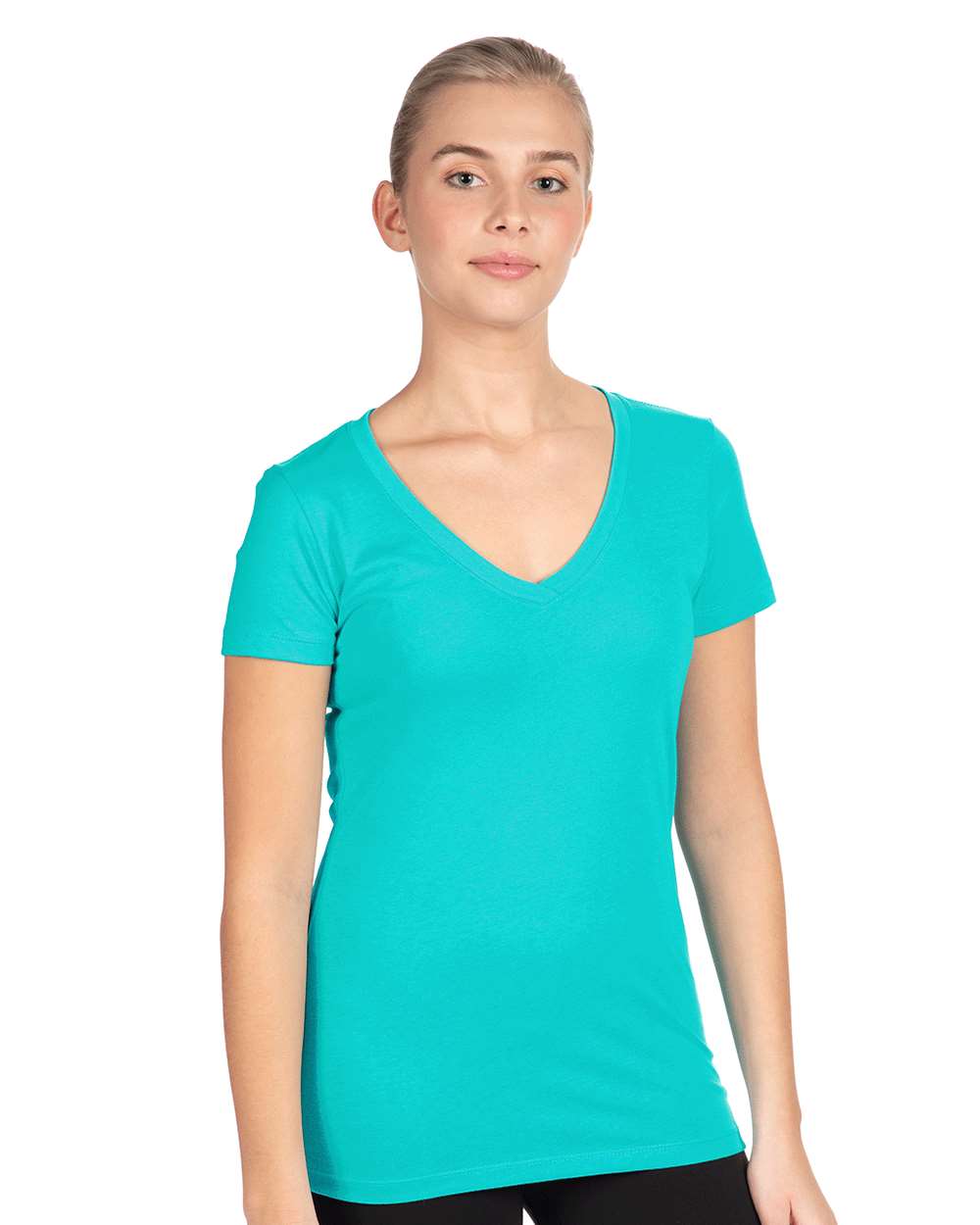 Next Level-1540-Women's Ideal V-Neck T-Shirt - Image 109