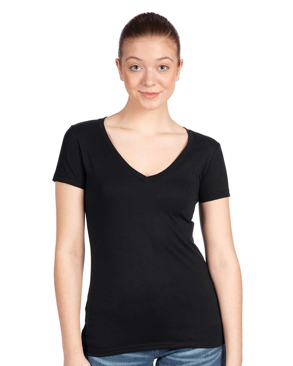Next Level-1540-Women's Ideal V-Neck T-Shirt - Image 16