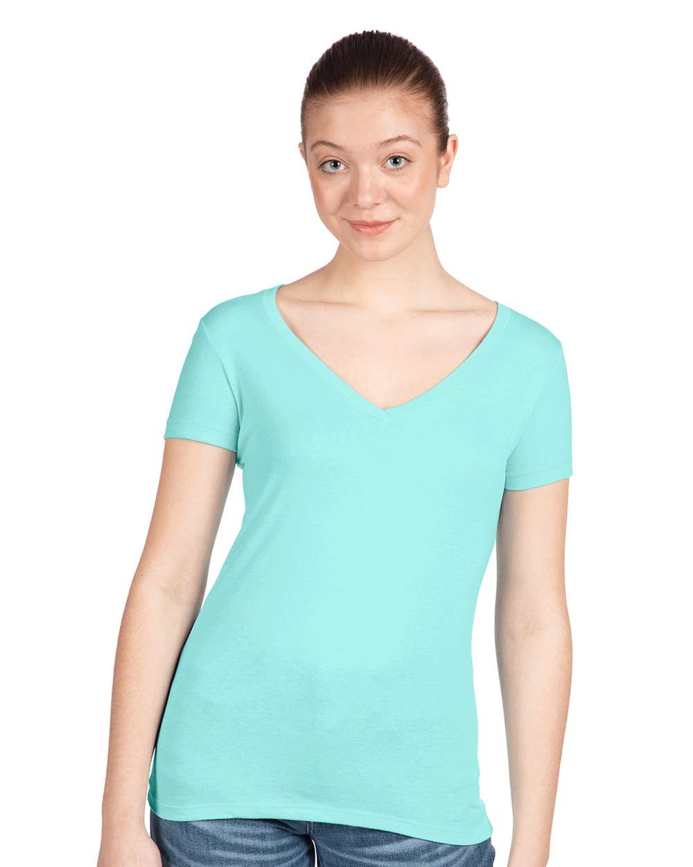 Next Level-1540-Women's Ideal V-Neck T-Shirt - Image 20
