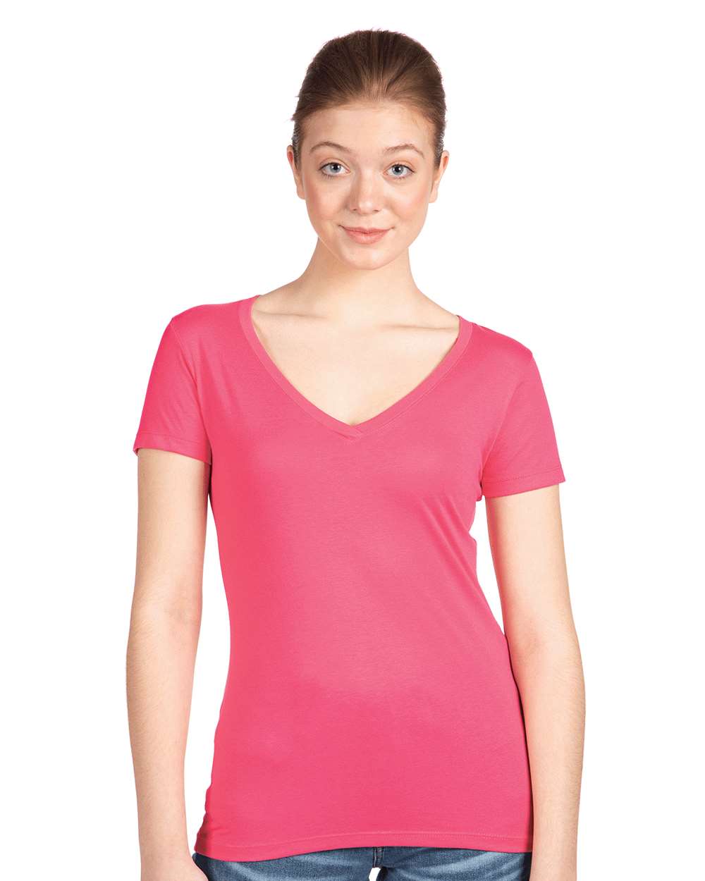 Next Level-1540-Women's Ideal V-Neck T-Shirt - Image 44