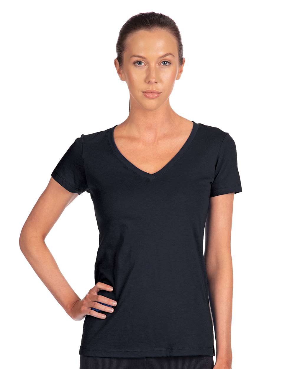 Next Level-1540-Women's Ideal V-Neck T-Shirt - Image 69