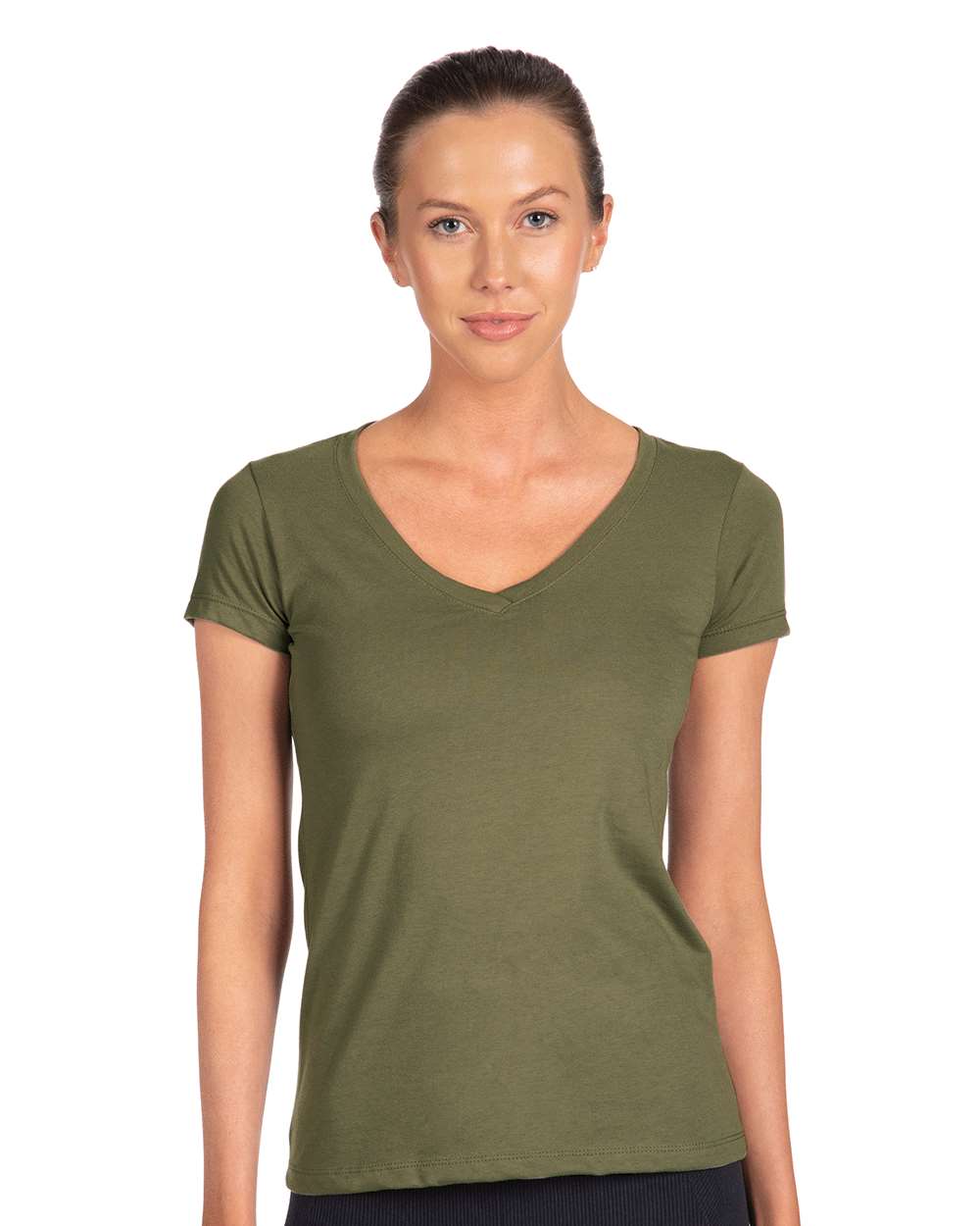 Next Level-1540-Women's Ideal V-Neck T-Shirt - Image 74