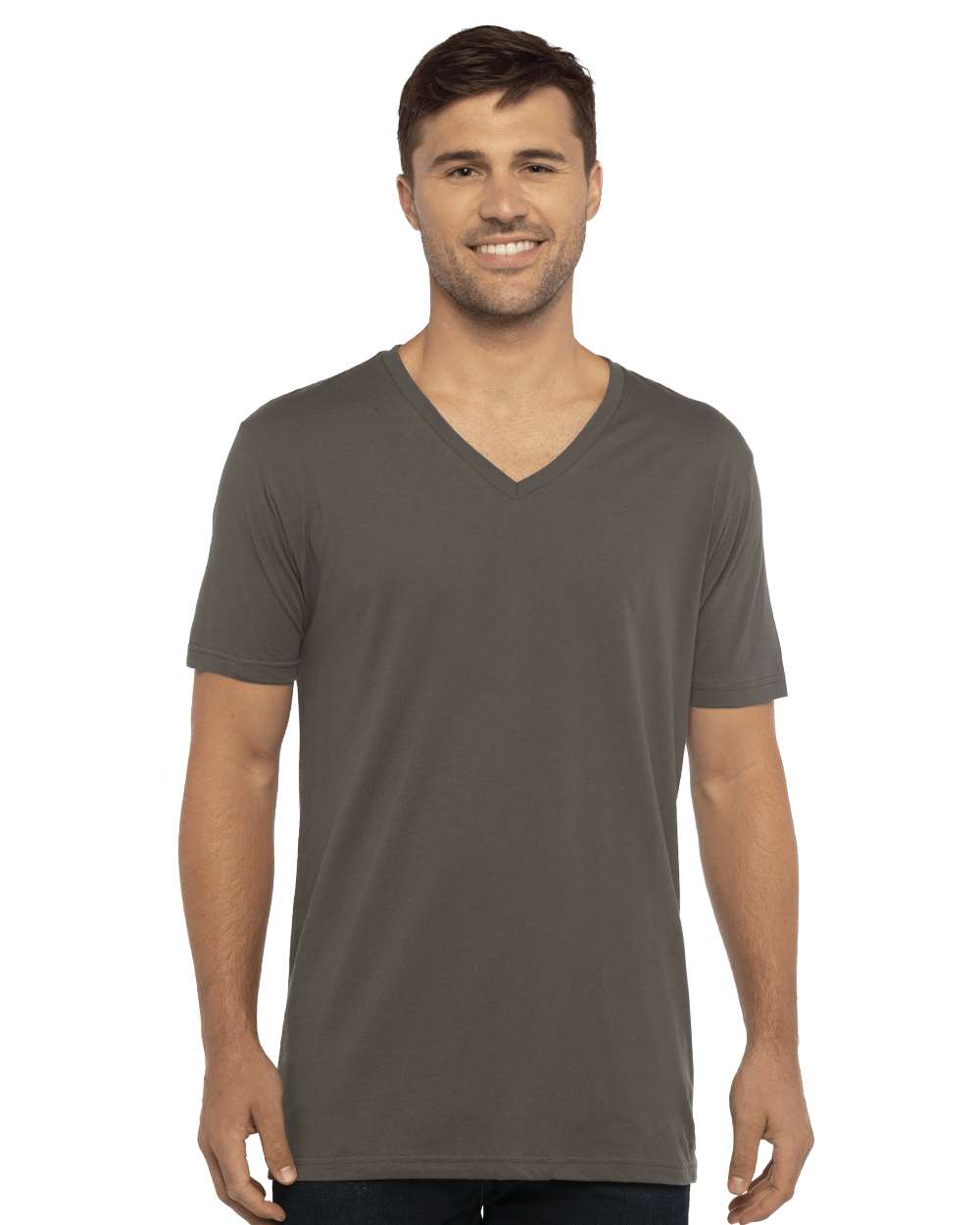 Next Level-3200-Cotton V-Neck T-Shirt - Image 15