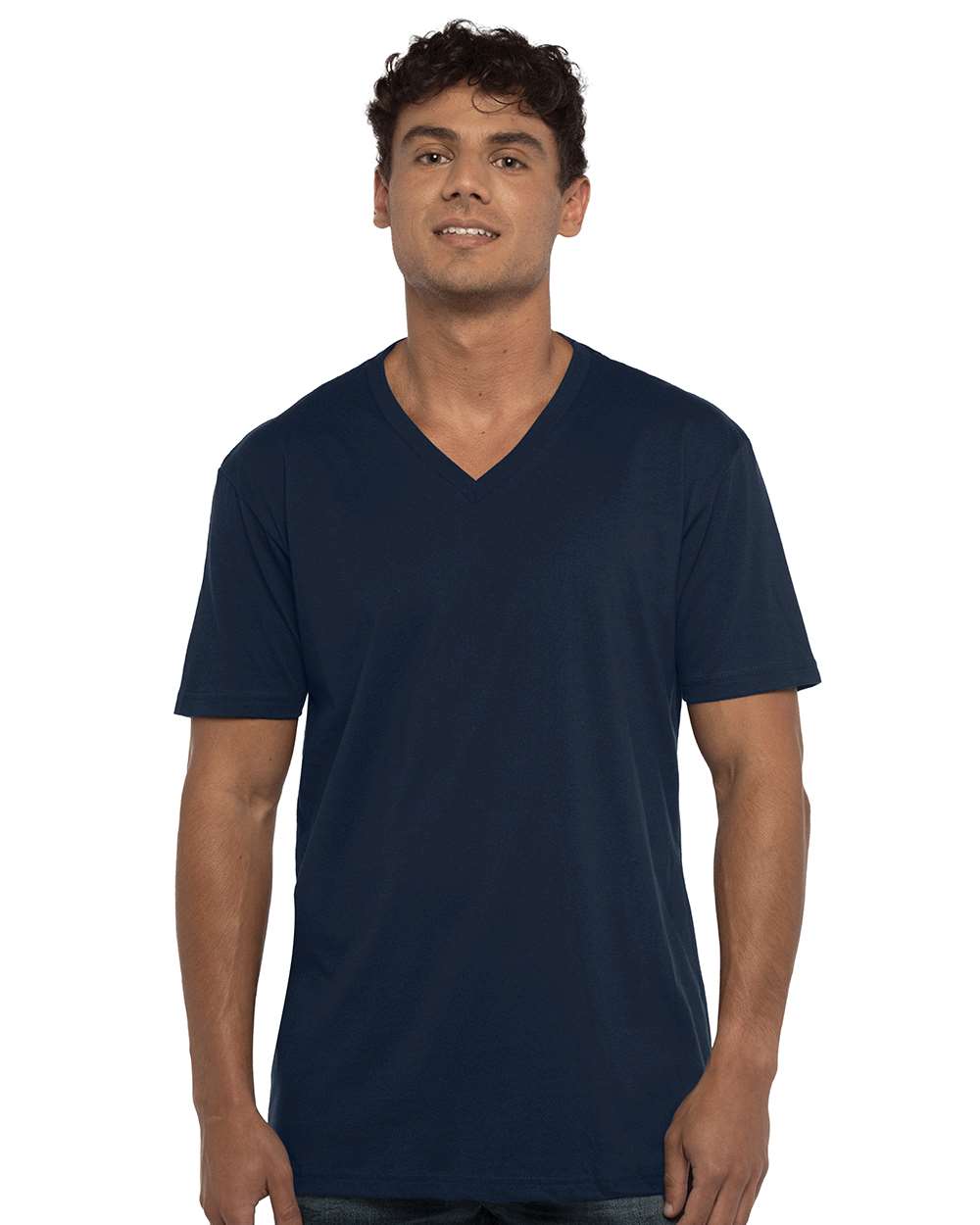 Next Level-3200-Cotton V-Neck T-Shirt - Image 23