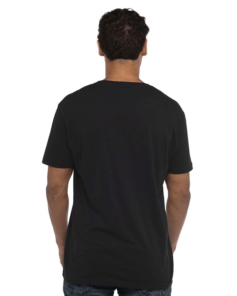 Next Level-3200-Cotton V-Neck T-Shirt - Image 5