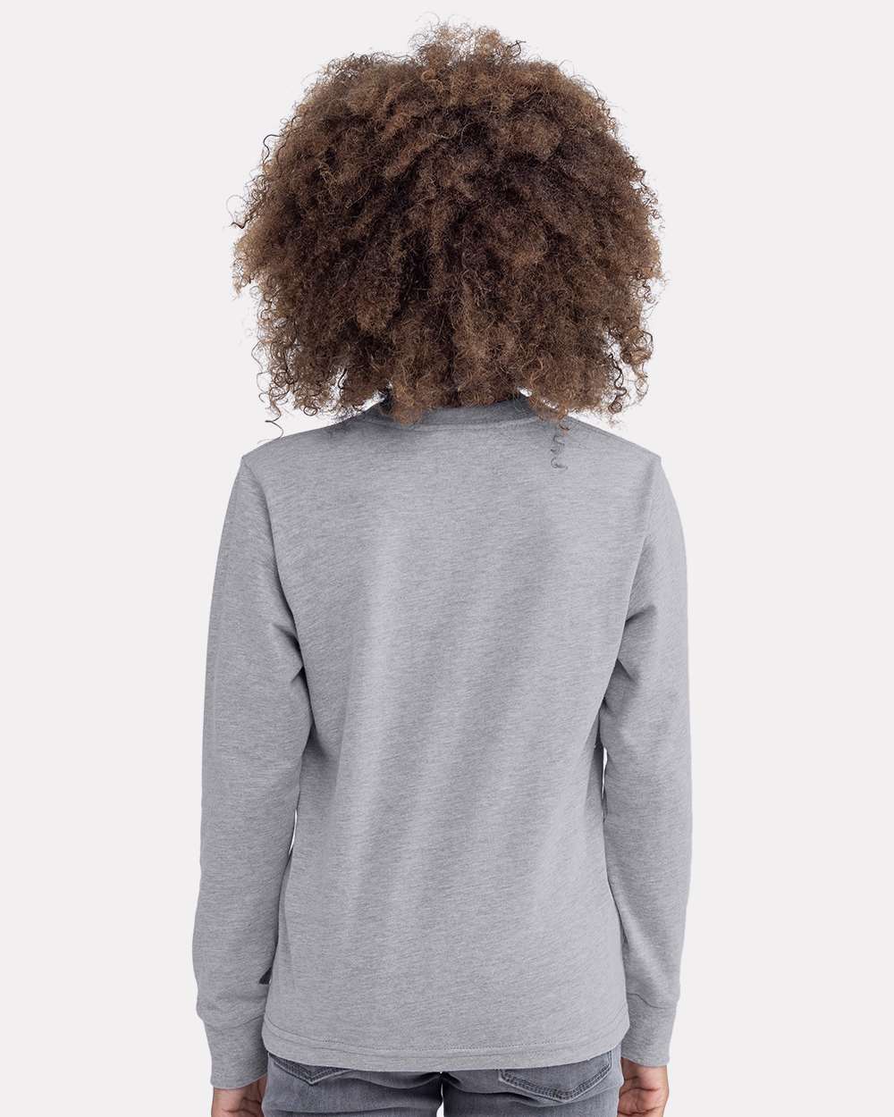 Next Level-3311-Youth Cotton Long Sleeve T-Shirt - Image 13